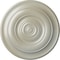 Ekena Millwork Niobe Ceiling Medallion (Fits Canopies up to 8 5/8"), Hand-Painted Flash Blue, 18"OD x 1 1/2"P CM18NIFBS - alternate 1